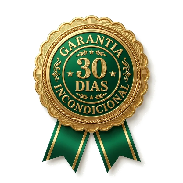Selo de Garantia Incondicional de 30 Dias
